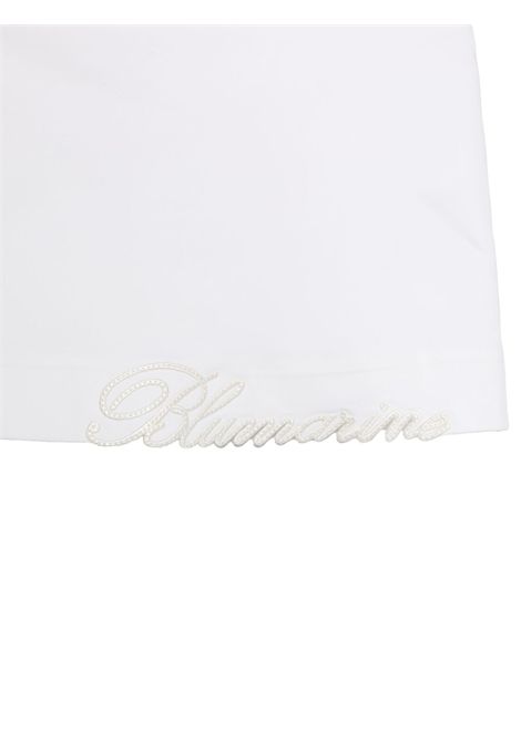 Gonna con logo MISS BLUMARINE KIDS | BFGO021.0RA0310.RA031B011